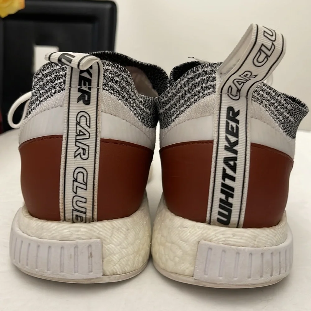 ADIDAS NMD RACER X WHITAKER CAR CLUB MOCANO RUNNING SNEAKERS MENS SIZE 11